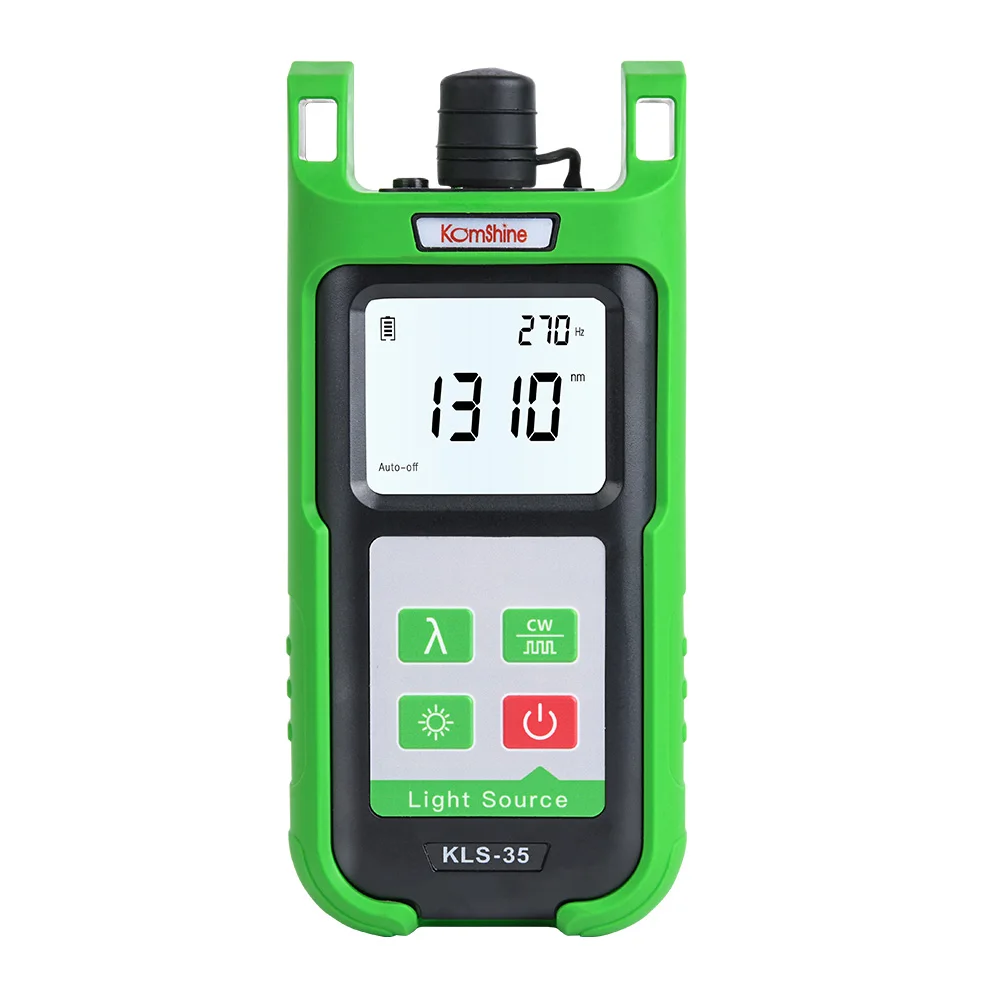 Optic fiber light source KLS-35-S FTTx hand-held type cable test tools 1310+1550nm SM Laser Source | Мобильные телефоны и