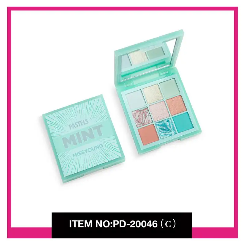 Missyoung 9 Colors eyeshadow pallete waterproof matte eye shadow the shadows Ins New cosmetics paleta de sombra Long lasting Missyoung 9 Colors eyeshadow pallete waterproof matte eye shadow the shadows Ins New cosmetics paleta de sombra Long lasting