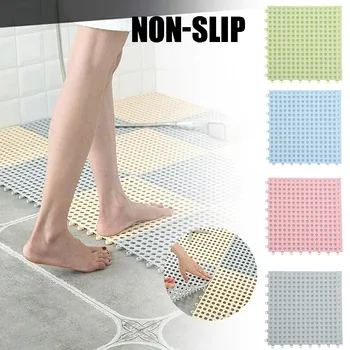 

Safety Shower Non-slip Bath Mat Plastic Bathroom Kitchen Stitching Pads SDF-SHIP