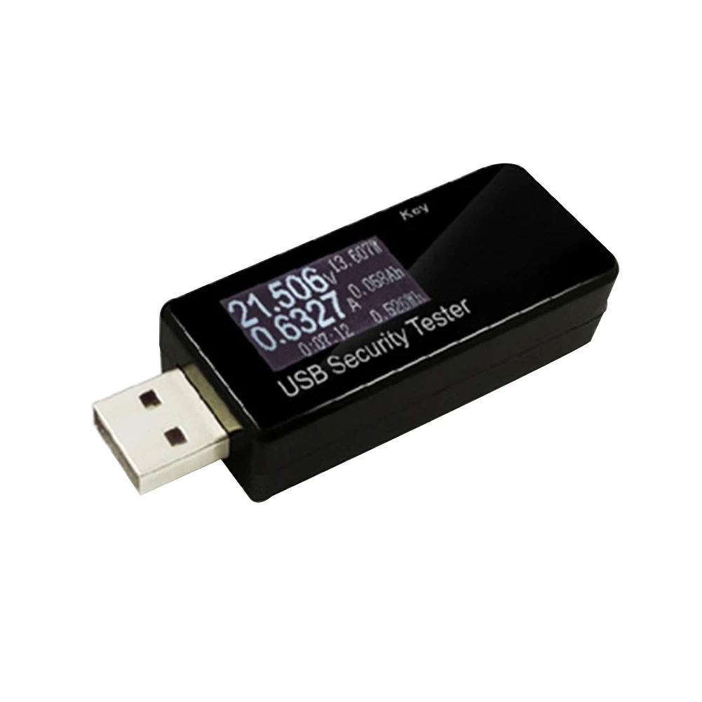 Индикатор зарядного устройства цифровой USB тестер точный измеритель напряжения тока энергии Мини ЖК-дисплей амперметр электрическое Обнаружение мощности