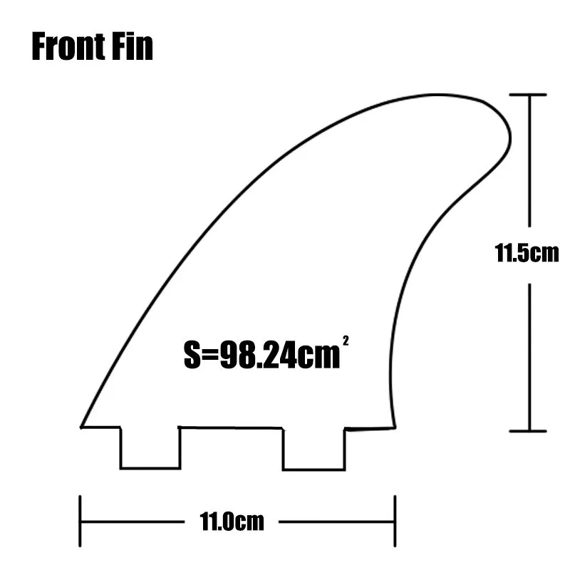 Доски для серфинга детский белый и черный плавник FCS K2.1 Плавники стекловолокна сотовый плавник в серфинг