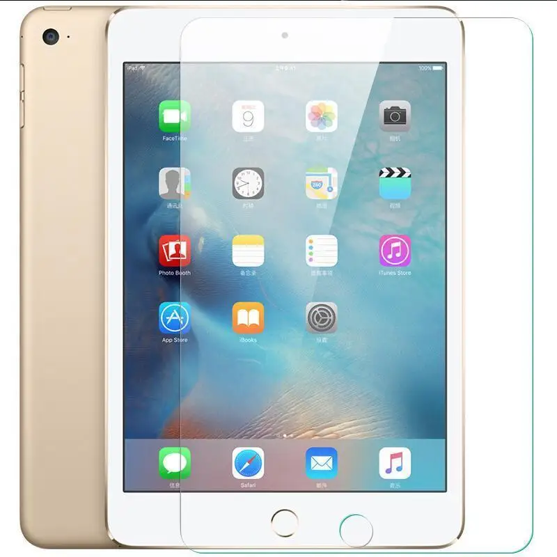 

Tablet Tempered Glass For Apple iPad 2 3 4 Toughened Glass For Apple iPad Air Air1 Air2 Scratch Proof LCD Screen Protector Film