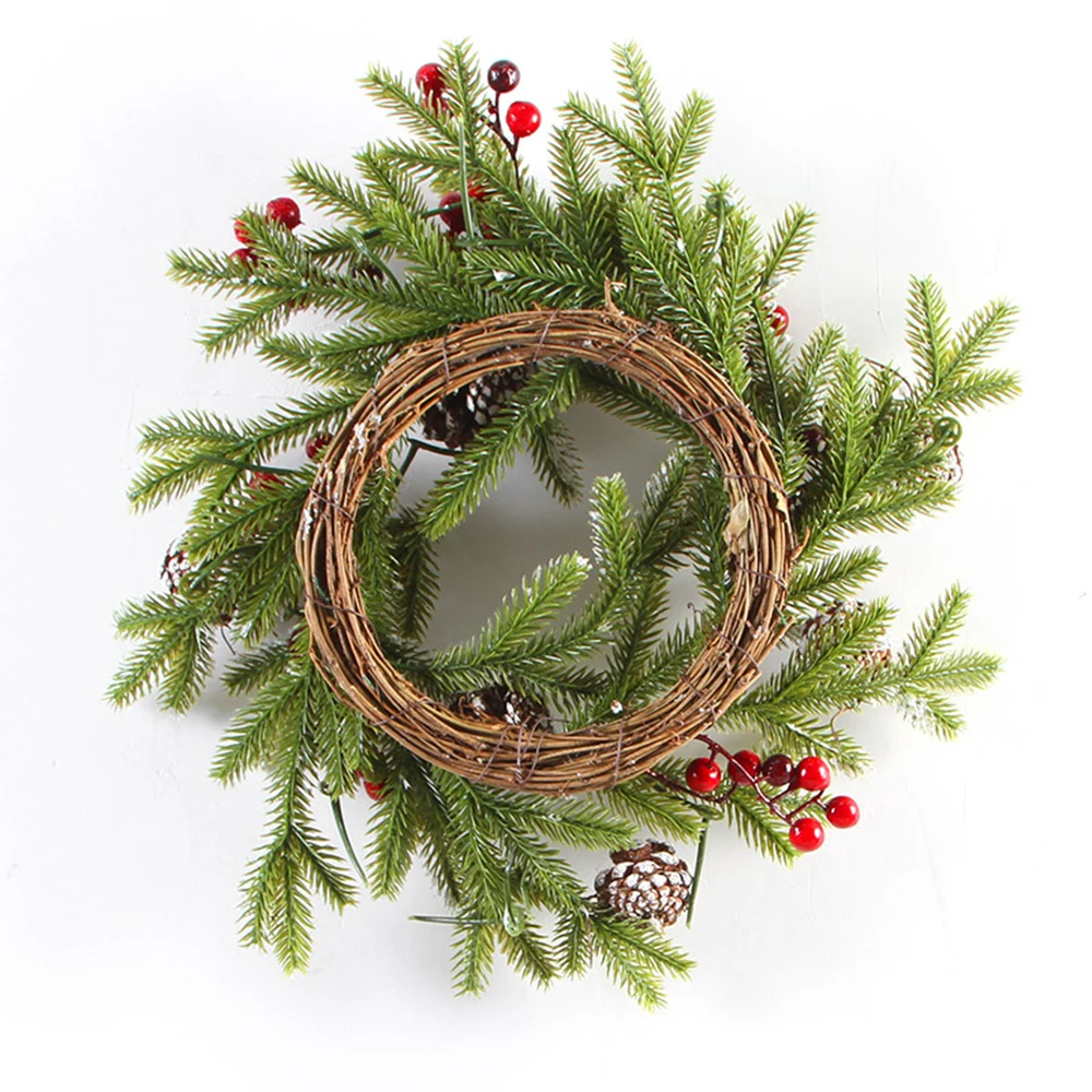 Свадебный Декоративный венок из натурального ротанга гирлянда поделки сделай