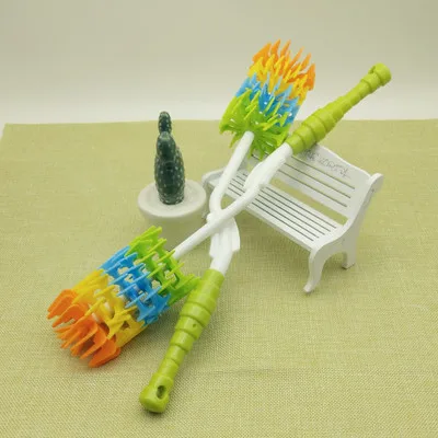 Sponge Plastic Glass Milk Water Newborn Baby Bottle Brushes Feeding Nipple Straw Mother Kids Products Cleaner Tool Baby Milk