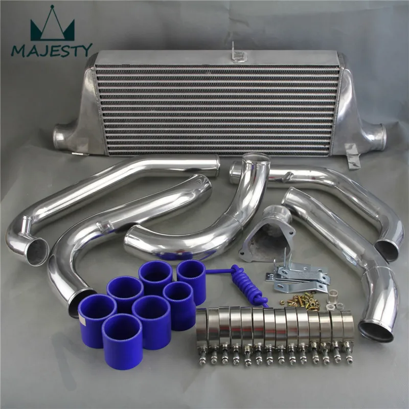 1 комплект x FMIC Переднее Крепление интеркулер для RX7 FC FC3S 13B Single Turbo 300 700hp 86 91