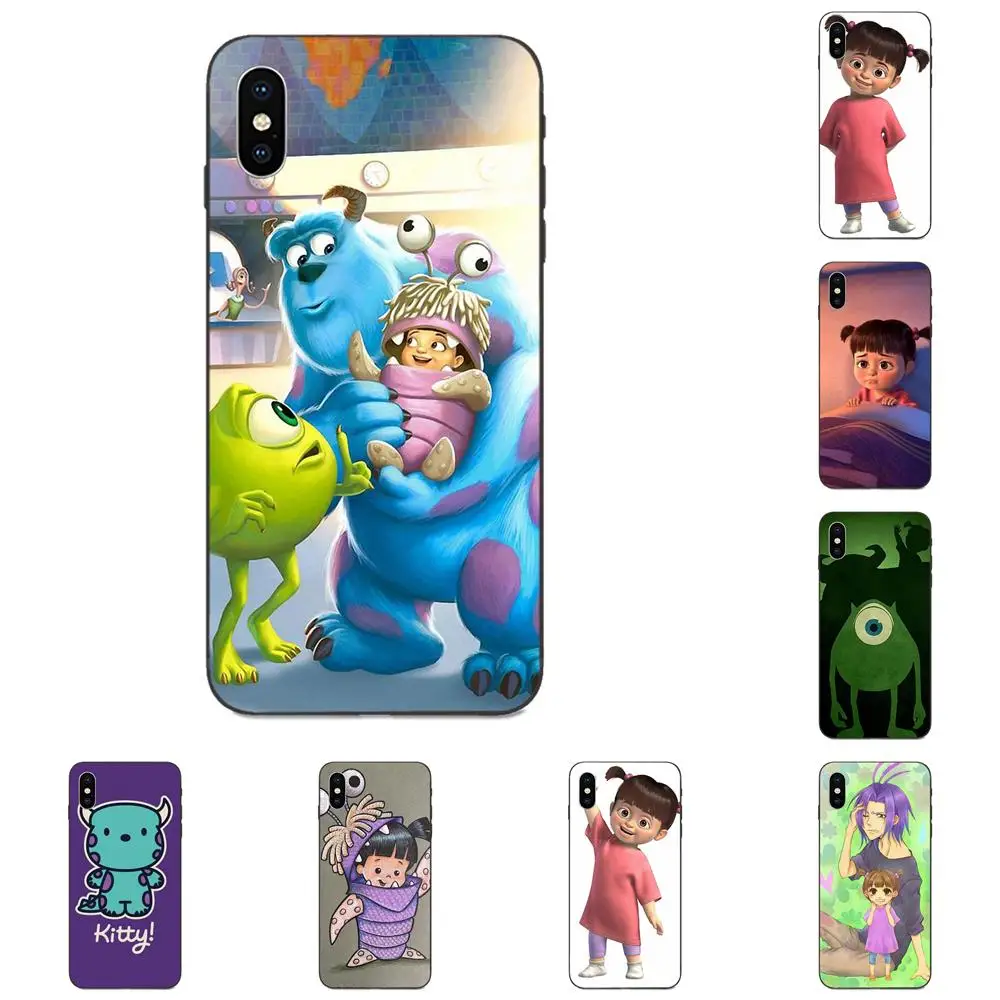 

TPU Capa Coque Monsters Inc Boo For Apple iPhone 4 4S 5 5S SE 6 6S 7 8 Plus X XS Max XR