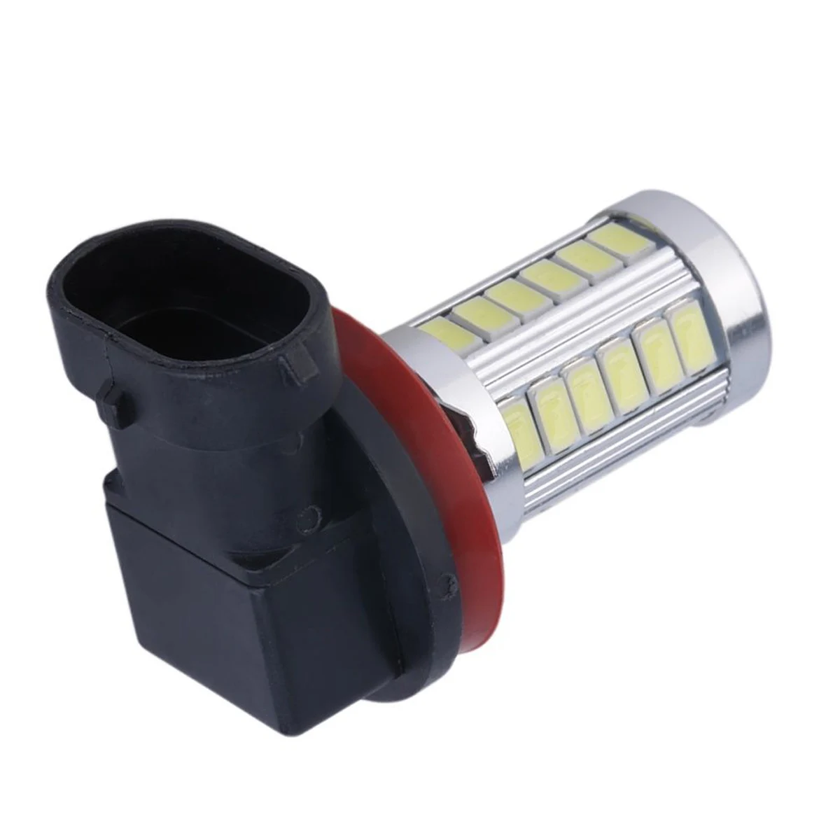 1pcs H11 5630 33LED 33 SMD 12V 30W 800LM 6500K High Brightness Car Fog Light Headlight Bulb White Automobile Bulb