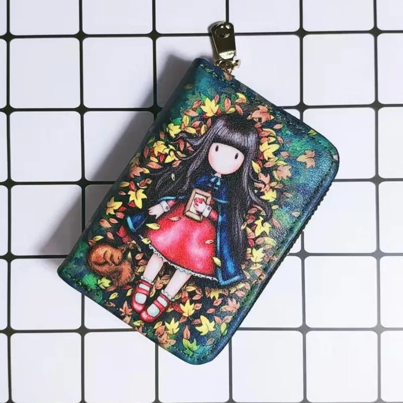 Card Wallet Cartoon pattern wallet card bag coin purse Card Holder Passport Cover Credit Card Holder Wallet Card Tarjetero Rfid