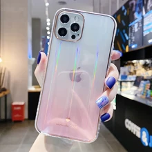 Luxury Aurora Fashion Case For Apple iPhone 12 Mini 11 Pro XS Max SE 2020 Soft Silicone Phone Cover For iPhone 7 8 Plus X XR