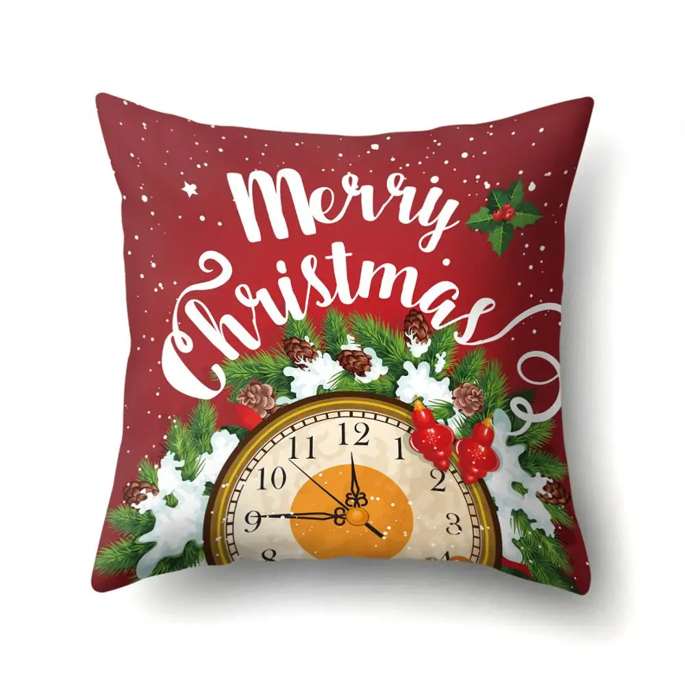 Новая индивидуальная креативная Рождественская елка, наволочка из полиэстера, Европейская и американская мода, простая домашняя подушка, чехол, подушка