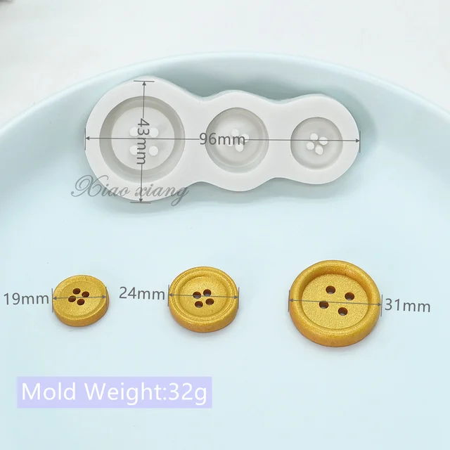 Luyou 1Pc Gombos Szilikon Formák Fondant Penész Torta Díszítő Szerszámok Gumpaste Penészek, Konyhai Kiegészítők Fm1939 - Image 2