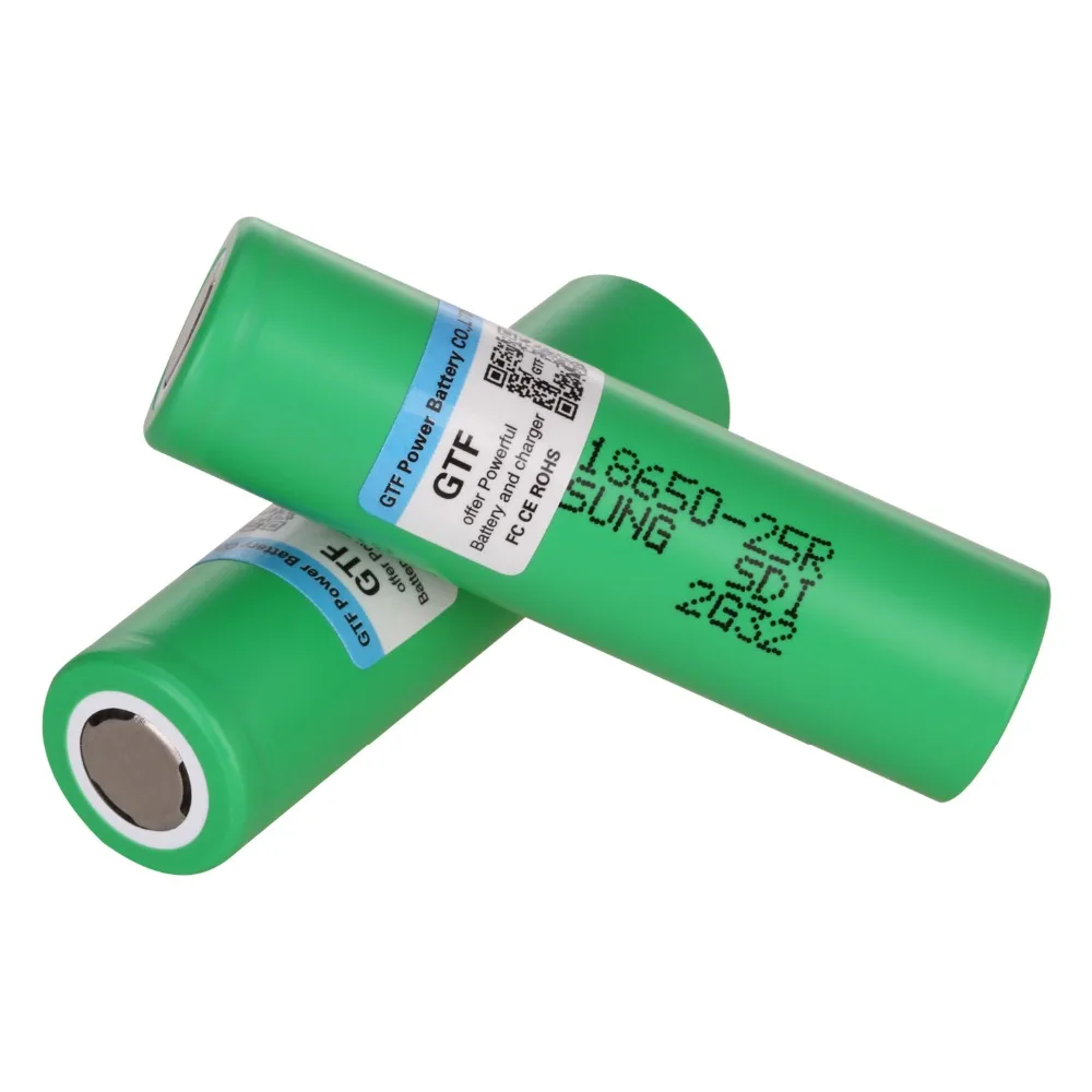 18650 25R аккумулятор для samsung 3,7 V 2500mah 18650 25R INR1865025R 20A разрядный литий батареи для электронной сигареты аккумулятор питания