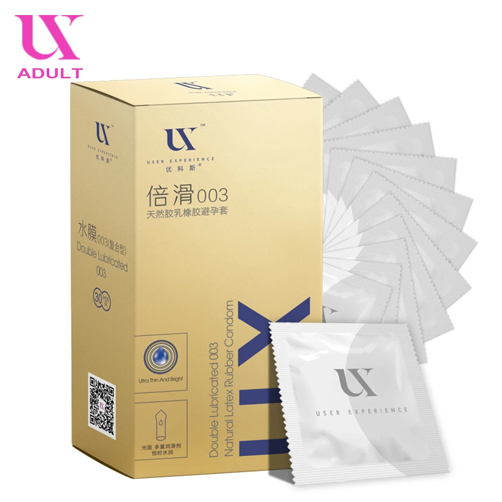 

Double Lubricated Ultra Thin Condoms Intimate Goods Contraception Sex Products Natural Rubber Penis Cock Sleeve Condoms For Men