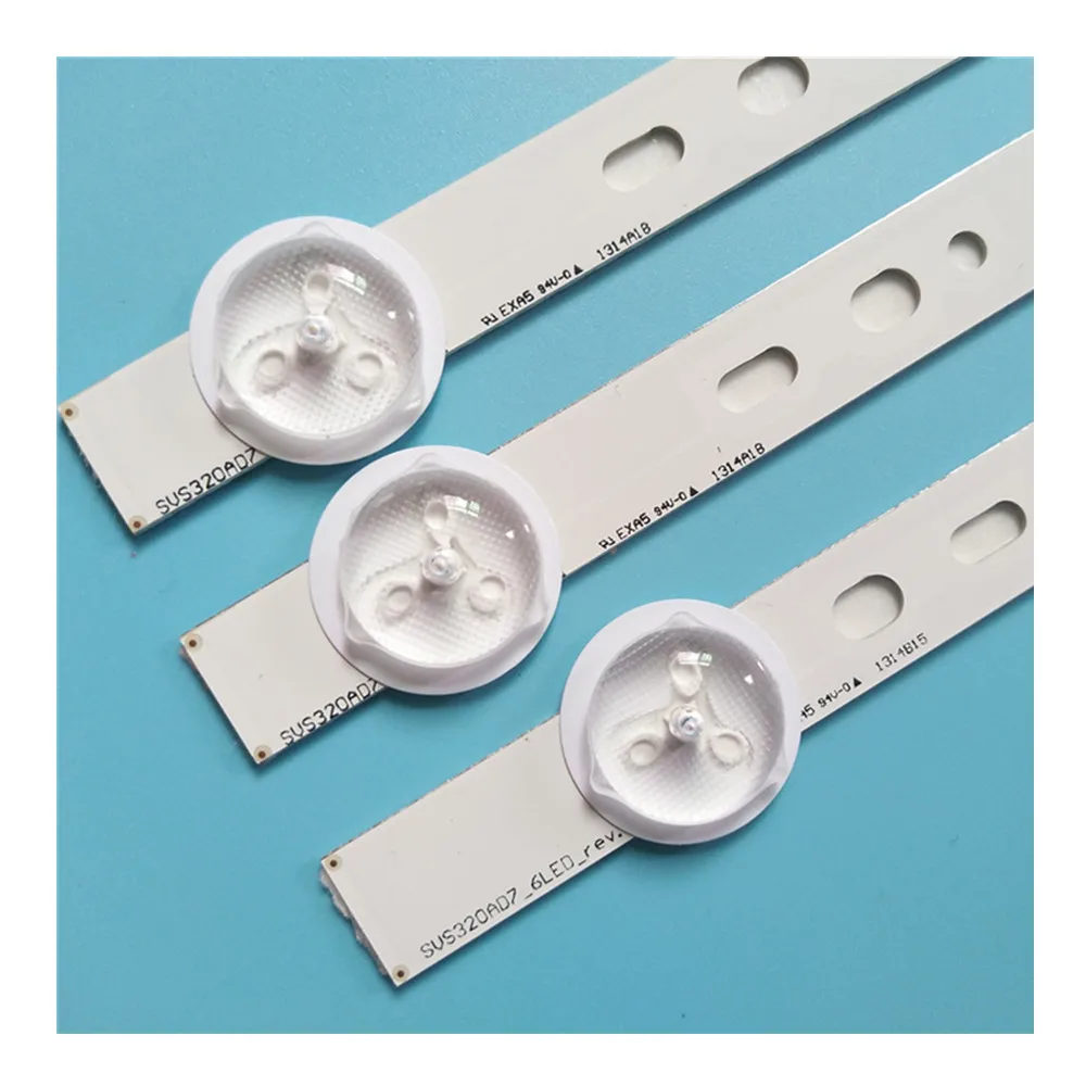 10 комплектов = 30 шт. 6LED/7LED 59 см для 32W1333B SVS320AD7 SVS320AA6 BN96-01058B 01059B 01058A 01059A 01054A 01055A 01060A 01061A