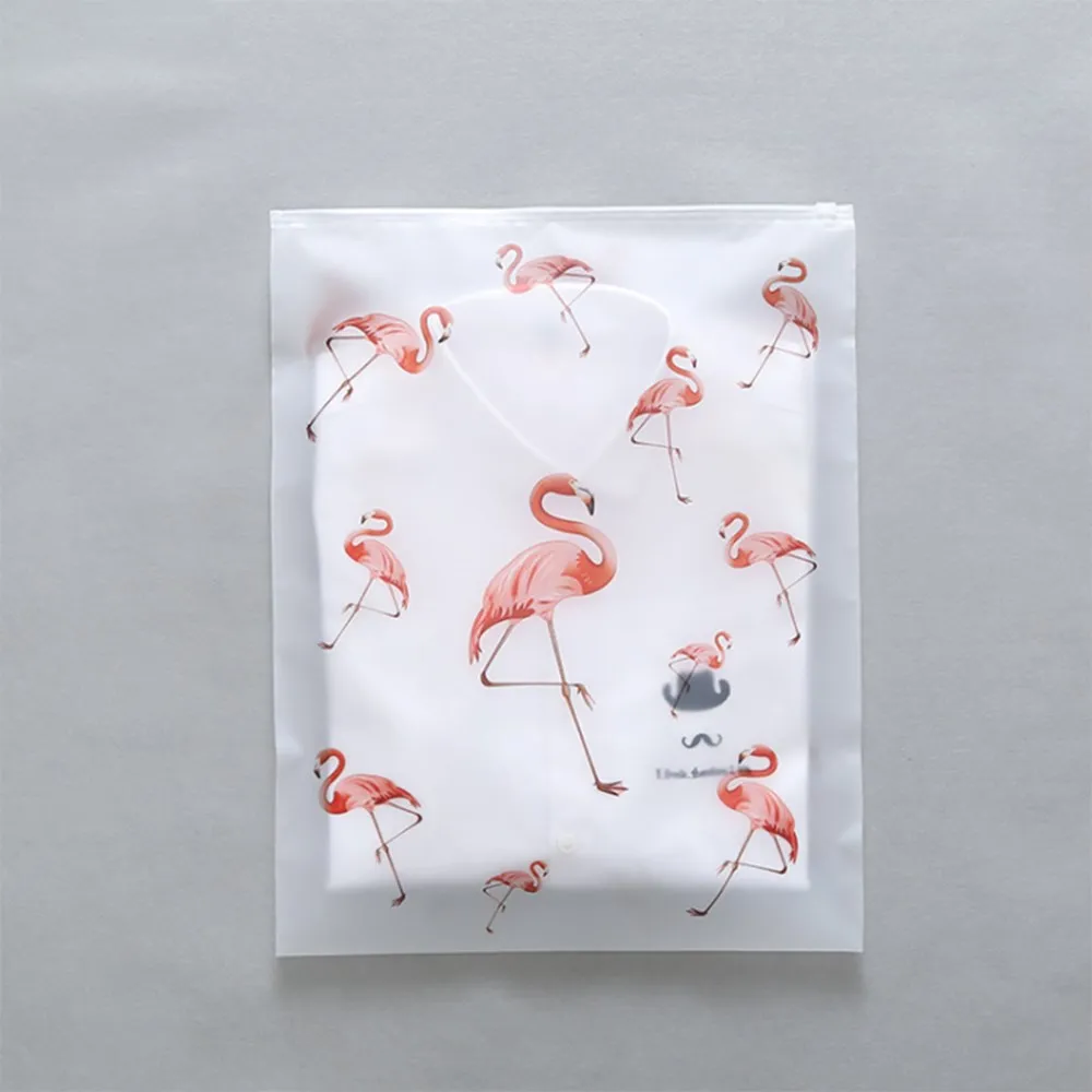 Фламинго прозрачный косметический пакет дорожный кейс для косметики для женщин на молнии Make Up банный Органайзер сумка для хранения туалетные принадлежности, мытье красота коробка - Цвет: XL