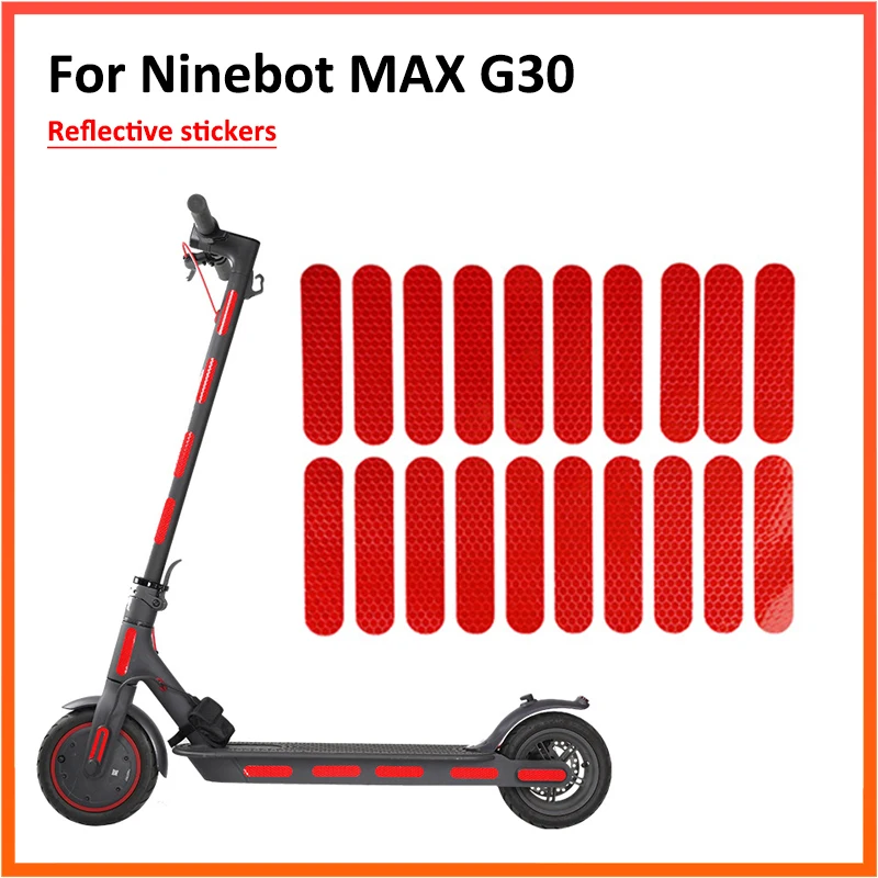 Светоотражающая наклейка для электроскутера Ninebot Max G30 M365 kickscooter | Спорт и
