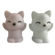 

Silicone Kids Night Light Animal Fox Led Toys Night Light for Children Student Bedroom Sleeping Colorful Lampka Nocna Dla Dzieci