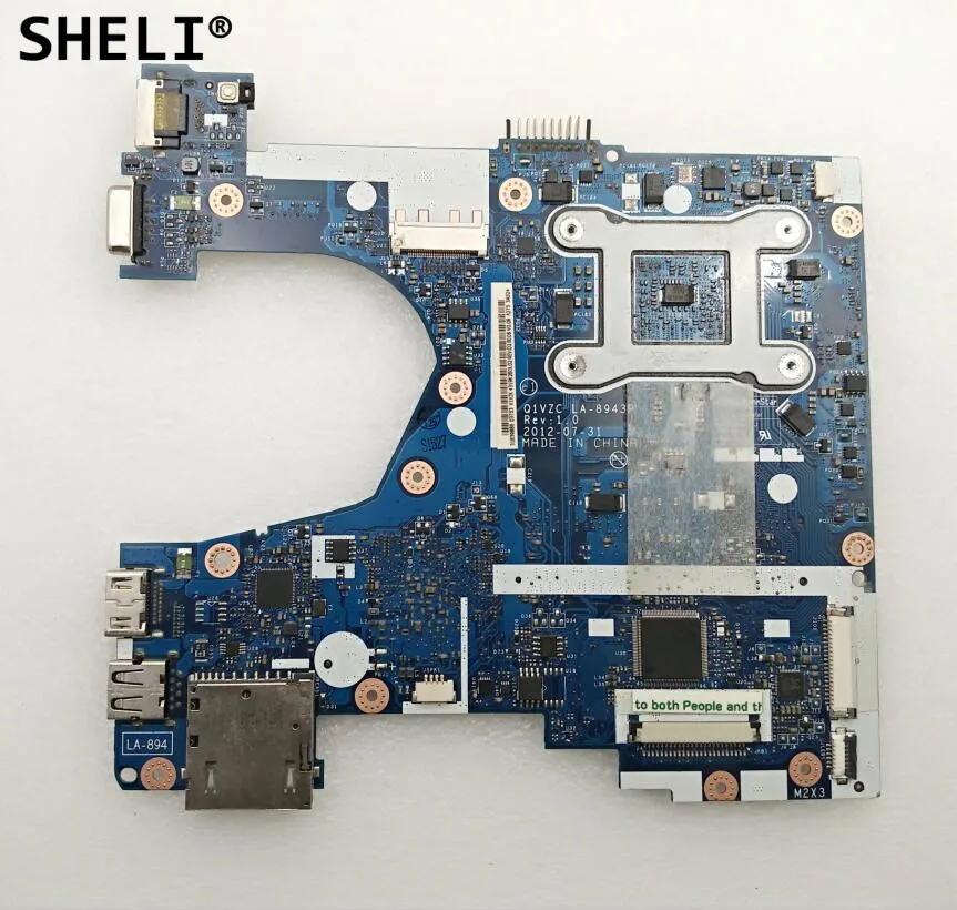 Sheli para Acer Placa-mãe com 1017u C710 Cpu La-8943p - Imagem 2
