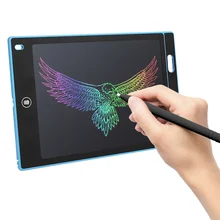 Nova tabuleta da escrita do lcd, placa eletrônica do doodle da escrita de digitas, 12-Polegada almofada de desenho do papel da escrita para crianças e escritório adulto