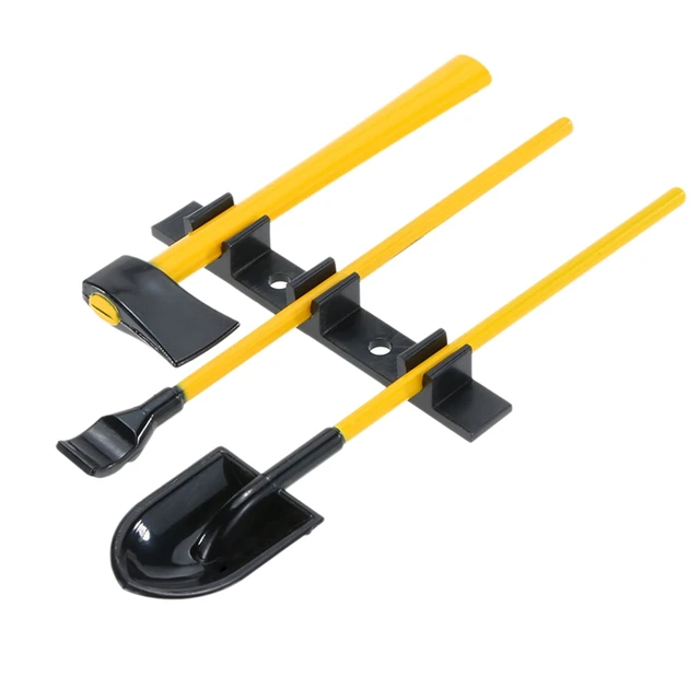 1Set Luggage Rack Winch Shovel Fuel Tank Ax Decoration for Rc Model Cars Spare Parts Simulation Climbing Car Scx10 D90 6