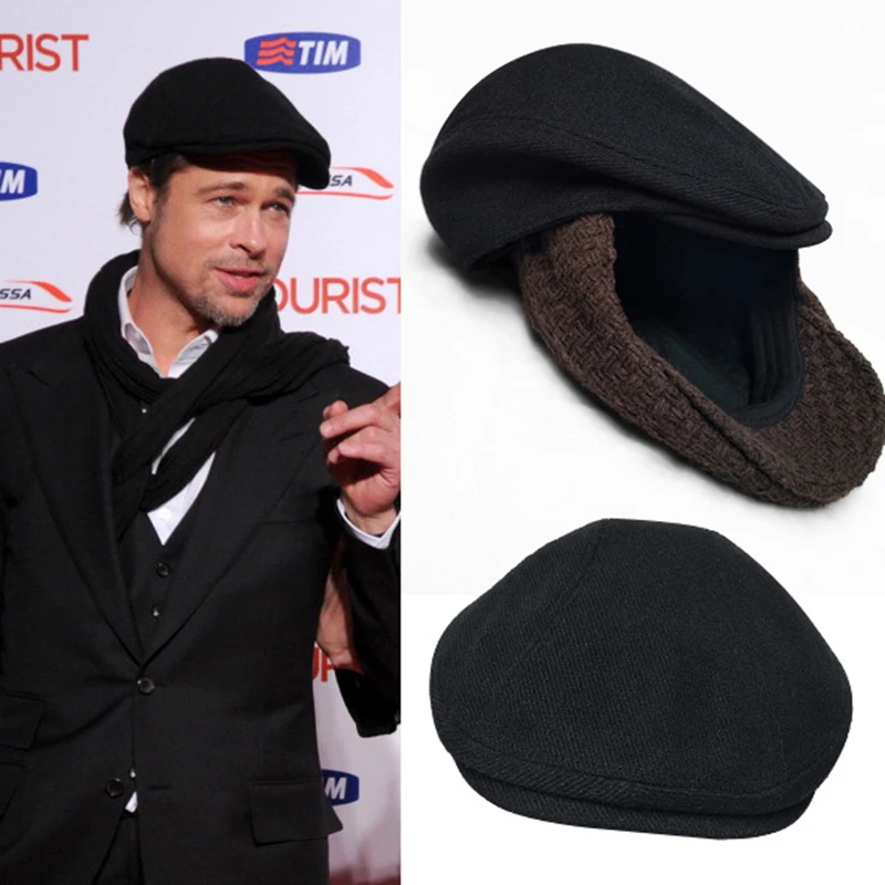 m and s mens flat cap