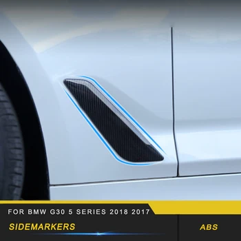 

For BMW G30 5 Series 2018 2017 Auto Car Stickers Sidemarkers Body Anti Scratch Frame Cover Trim Exterior Accessories