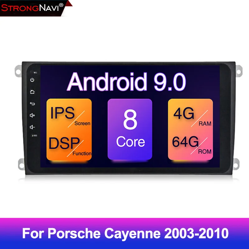 

DSP IPS Android 9.0 4+ 64G Car DVD multimedia GPS for Porsche Cayenne 2003-2010 & Cayenne S 2003-2010 & Cayenne GTS 2003-2010
