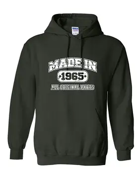 

53rd Birthday Hoodie Made in 1965 Sweatshirt Mens Funny Hoodie 5XL Forest Men Women Hoodie Sweatshirt