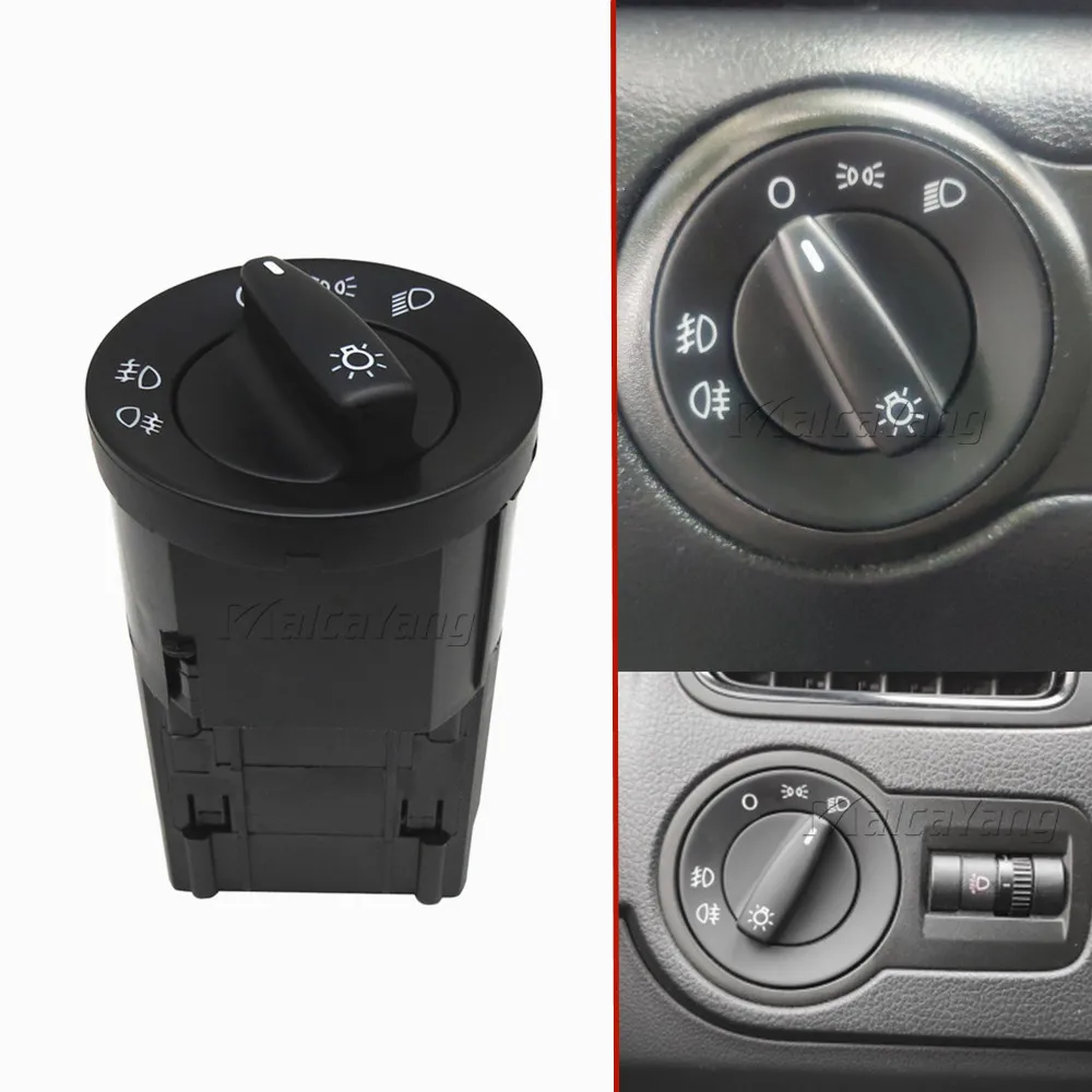 Auto Parts Car Headlight Fog Lamp Switch Knob 5jd941531 For Skoda Fabia