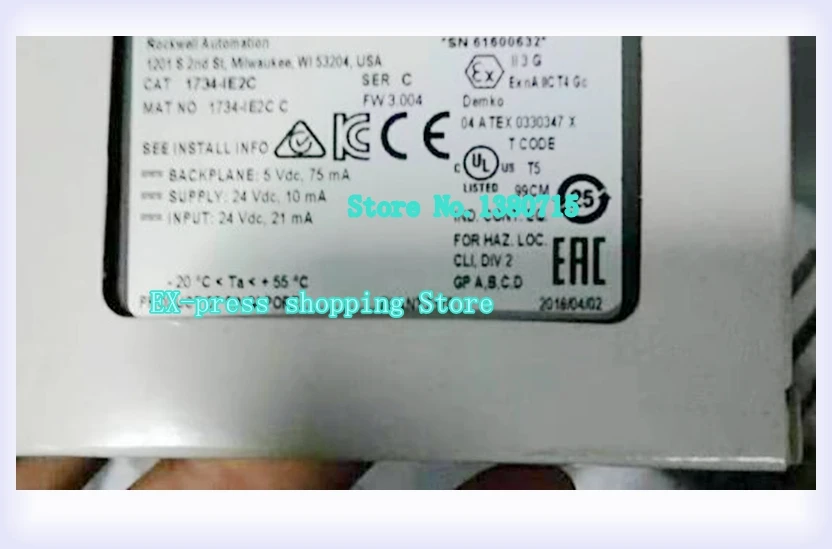 Новый 1734-IE2C PLC 75mA 2 одноконтурные аналоговые входные модули | Компьютеры и офис