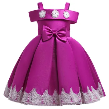 

Dress For Girls Formal Wedding Party Dresses Kids Princess Christmas Dress up costume Children Girls Dresses