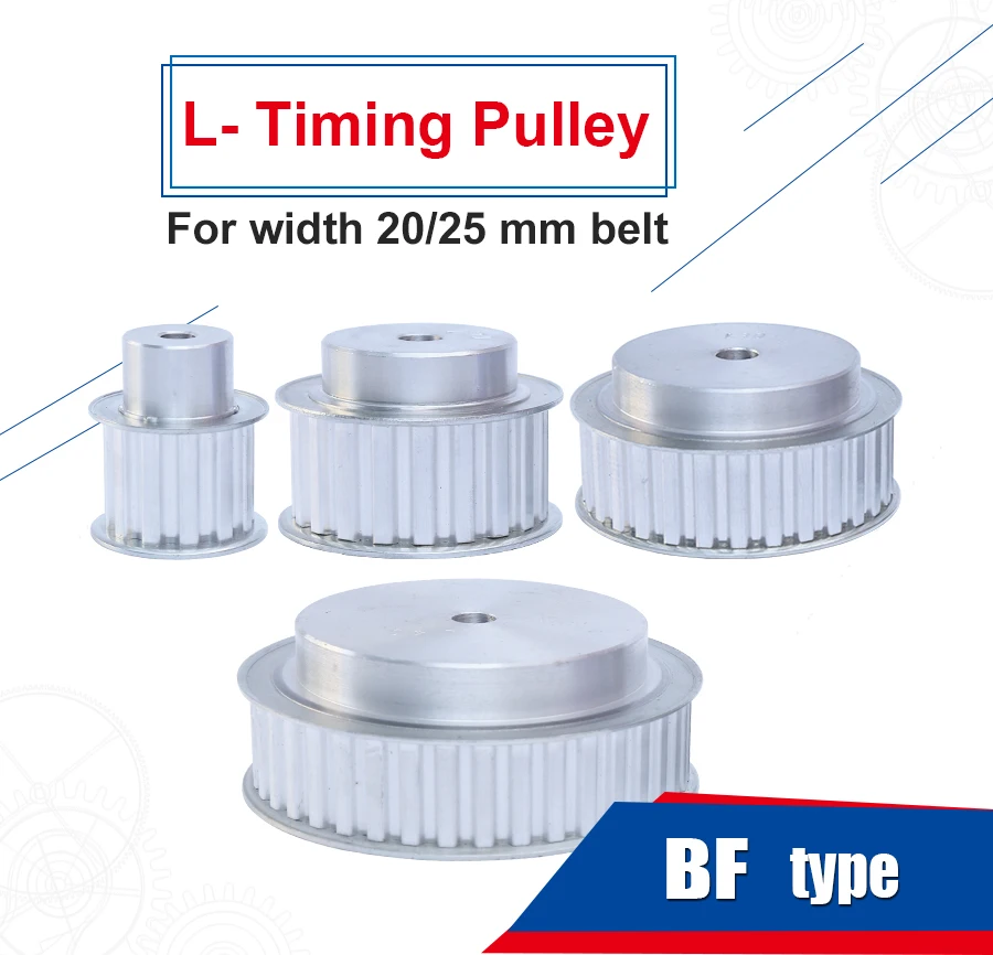 Polia de alumínio para roda com buraco