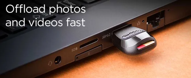 SanDisk-Lecteur de carte Micro SD pour caméra et importateur, cartes  mémoire, A2 Extreme, ature ileMate, USB 3.0, C10, U3, V30, 4K TF