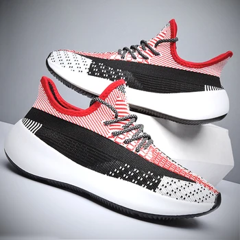 

Men Lightweight Chunky Running Shoes Shockproof Lack Up Breathable Male Sneakers Height Increase Walking Gym Shoes Man