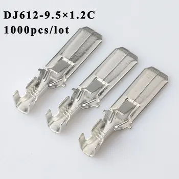 

DJ612-9.5 1.2C 1000PCS plug terminal Male female wire connector Plugs socket Fuse box Wire harness Soft Jacket car terminal plug