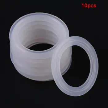 

10Pcs/Set Sanitary Clamp Ferrule Silicone Sealing Strip Gasket Ring Washer For Homebrew Dairy Product