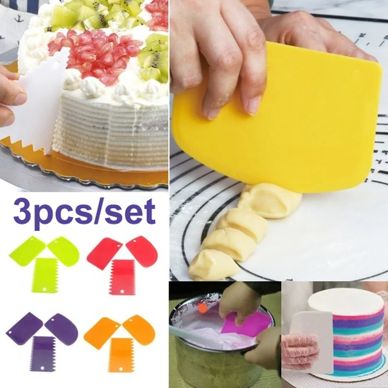 20Pcs Portable Cake Baking Set Baking Pastry Accessories Cooking Scraper Tools