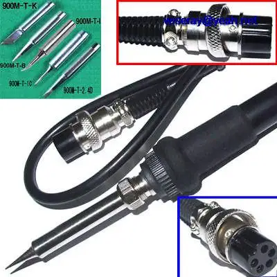 

DHL/EMS 10pcs Soldering Iron + Tips 900M-T-1C T-I T-B T-K 2.4D > 852D-A8
