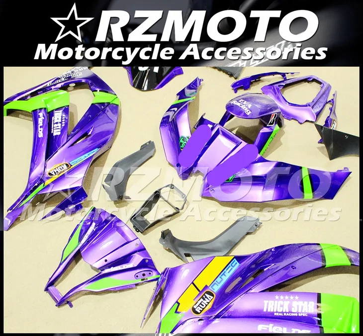 ABS мотоцикл обтекатель комплект для KAWASAKI ZX-10R 2011- год кузов литьевая форма Магазин № 2079