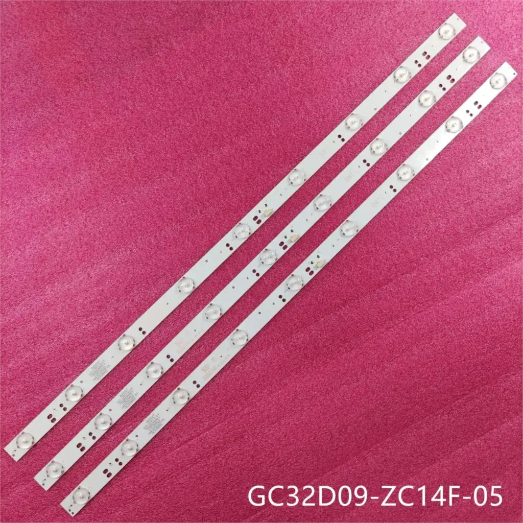 Светодиодный Подсветка для P hilips 32 дюймов 321E5Q 32PHF3056/T3 GC32D09 ZC14F 05 303GC315037 3v 3 шт = 1 комплект 62 5 см|Светодиодные