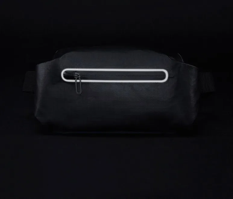 Xiaomi 90 Водонепроницаемый Сумка Прохладный Повседневное нагрудная сумка поясная сумка для денег сумка для спорта на открытом воздухе для верховой езды с предохранителем и универсальным питанием-от источника переменного или Предупреждение