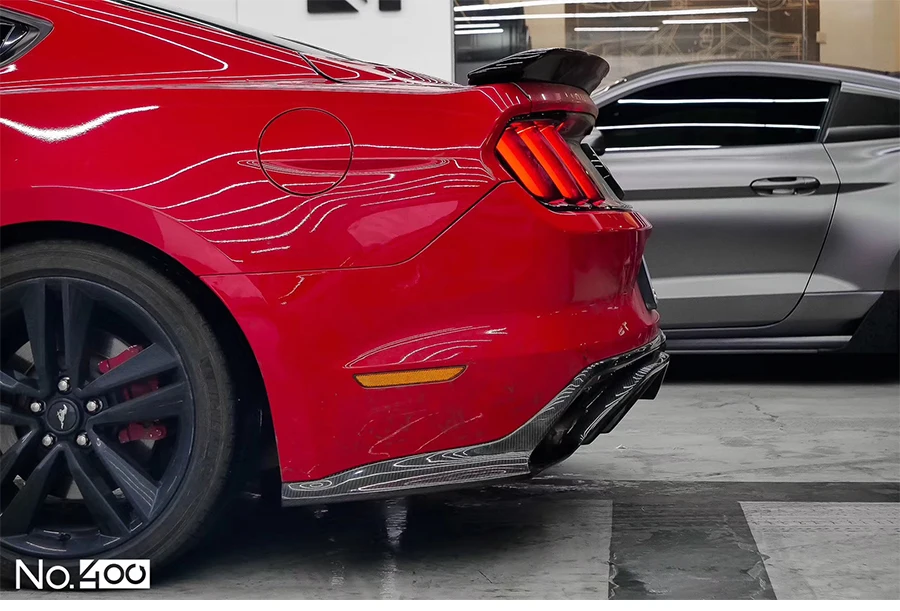 Задний спойлер из углеродного волокна для Ford Mustang GT V8 V6 Coupe GT350, стильный спойлер