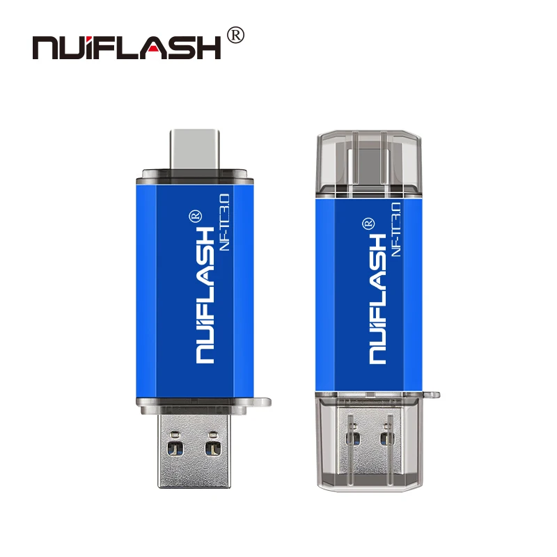 Высокоскоростной флеш накопитель USB 3 0 type c флешка с usb ключом 64 ГБ 32 16 128 драйвер
