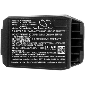 

Cameron Sino Battery for Motorola MC21 MC2100 MC2180 Replacement 82-105612-01 BTRY-MC21EAB0E 1200mAh