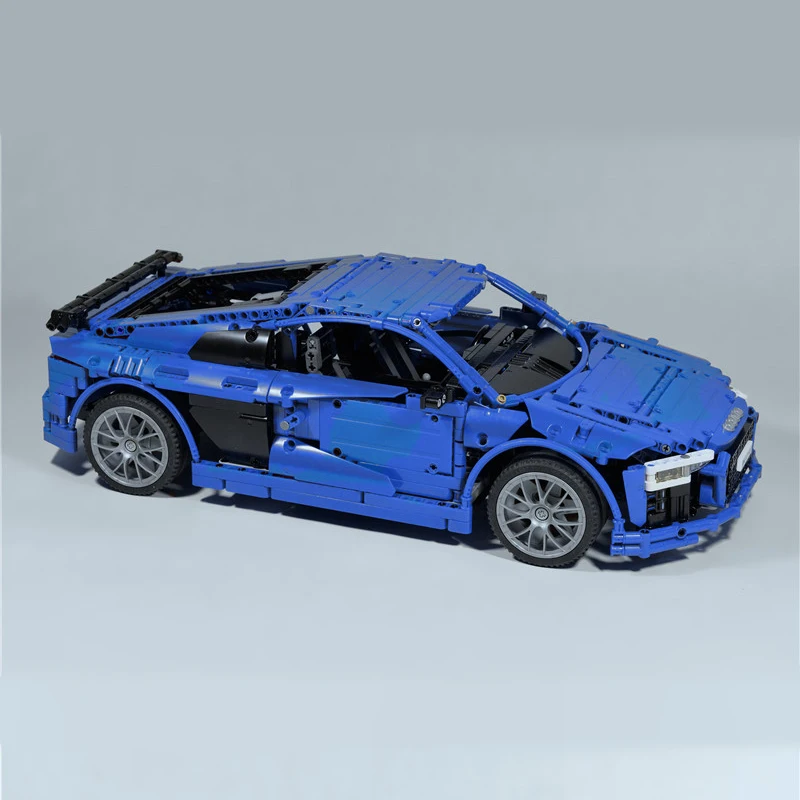 1718 шт. Technic MOC серии SUV автомобиль пикап кирпичи для тележки 3662 модель строительные наборы блоки игрушки подарок для мальчиков - Цвет: without motor part