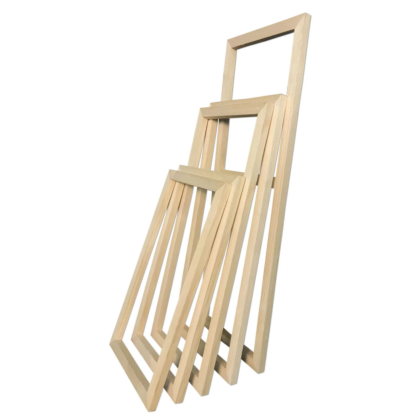 Canvas Frame 5 Pieces Wooden Inner Frames Set Match for Wall Art Paintings Solid Wood Stretching | Дом и сад