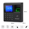 Biometric Fingerprint RFID Access Control Keypad System Electronic USB Time Clock Recorder Attendance Machine +10 Keyfobs Card ► Photo 2/6