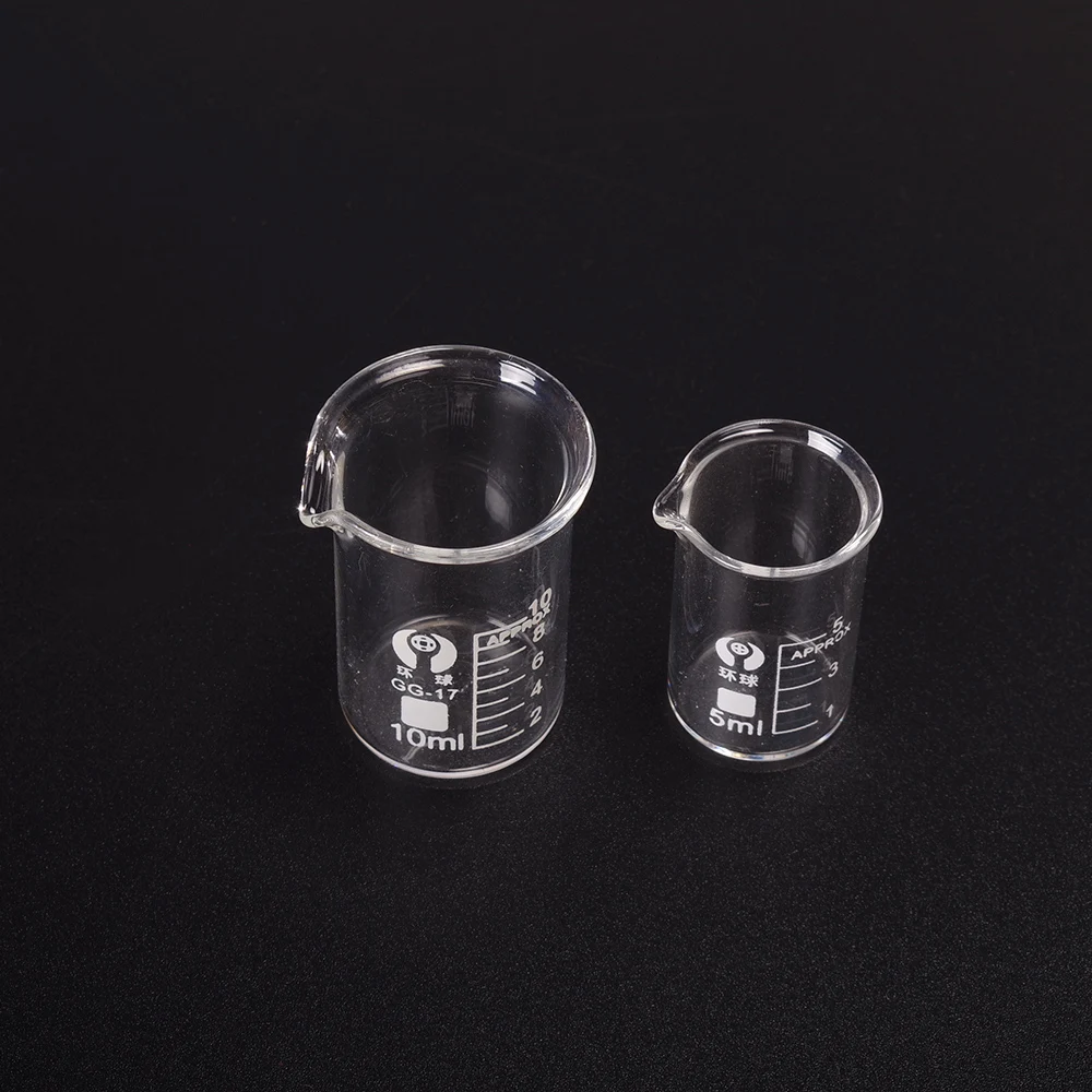 5 мл 10 50 100 Beaker химической лаборатории измерения Стекло Pyrex лабораторный стакан