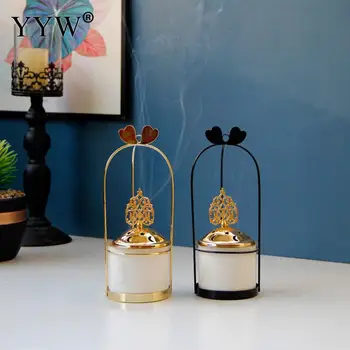 

New Small Burner Incense Cones Stand Buddha Style Backflow Incense Burner Home Fragrance Stand Nordic Incense Holder Decoration