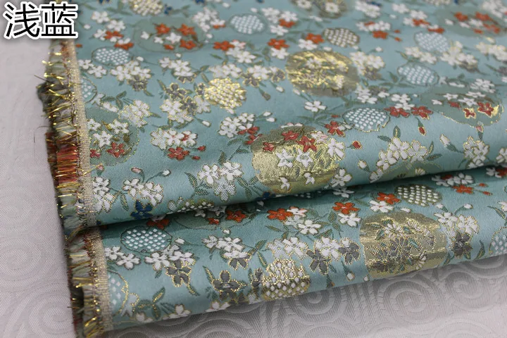 Кимоно Bjd Cheongsam кружева украшения материал Diy Шелковый атласный материал парча жаккардовые ткани японский и корейский